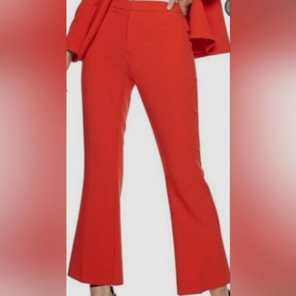 Nice West Pants - Orange Nine West Kick Flare Dress Pants Size 2